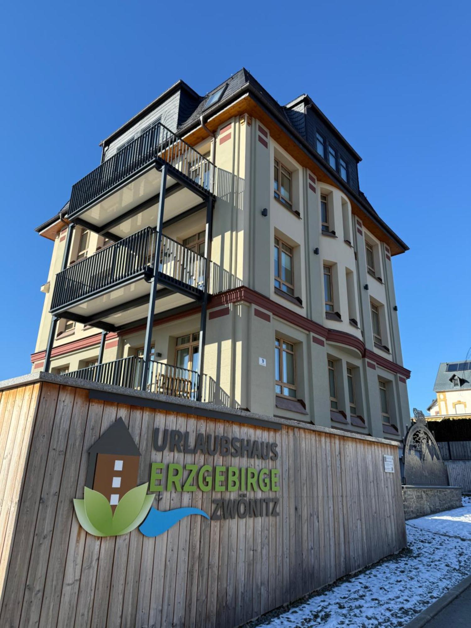 Urlaubshaus-Erzgebirge Hotel Zwoenitz Exterior photo